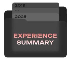 Experience Summary